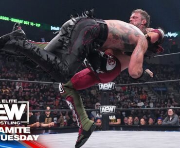 Rated-R Superstar Adam Copeland makes his in-ring debut against Luchasaurus! | 10/9/23, AEW Dynamite