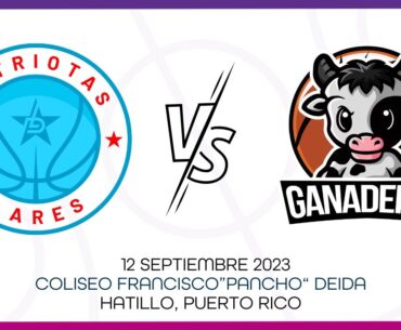 Patriotas de Lares vs Ganaderas de Hatillo