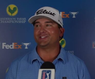 Brett White Friday Flash Interview 2023 Sanderson Farms Championship