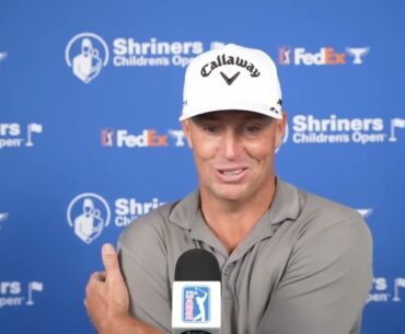 Alex Noren Friday Flash Interview 2023 Shriners Children's Open