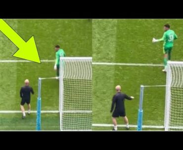 Man City Kitman Assists Ederson to Avoid Red Card