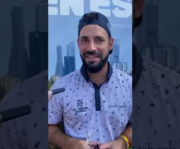 Open de España 2023: Declaraciones de Santi Tarrio después de la primera jornada.