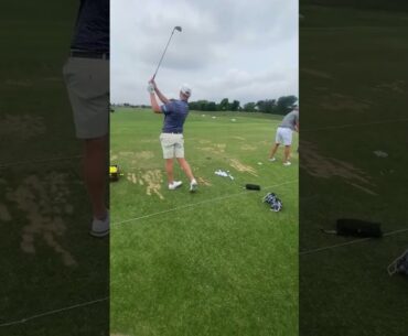 Trey Mullinax with Trackman Performance Center 🟧 #shorts