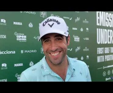 Open de España 2023: Declaraciones de Adrián Otaegui tras la tercera jornada.