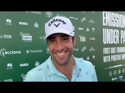 Open de España 2023: Declaraciones de Adrián Otaegui tras la tercera jornada. Open de España 2023: Declaraciones de Adrián Otaegui tras la tercera jornada.