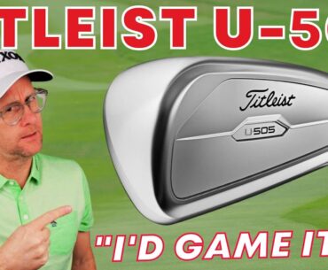 Titleist U-505 Utility Iron: The Club That Will Up Your Golf Game!