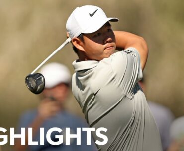 Tom Kim shoots 9-under 62 | Round 3 | Shriners | 2023