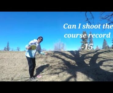 Going for the course record -15 in Grafton ND || Front Nine