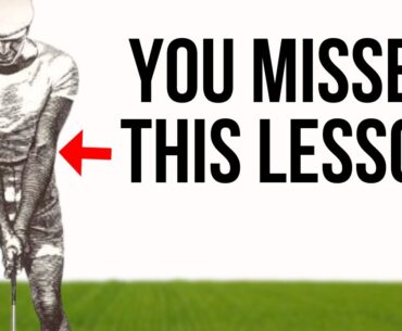 This Was Hogan’s Most Important Golf Lesson