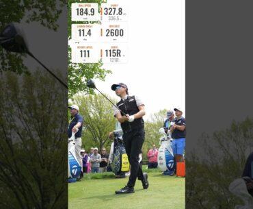 Min Woo Lee at the PGA Championships 🏌️‍♂️ 🟧 #shorts