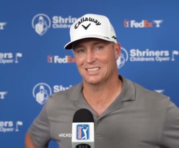 Alex Noren Sunday Flash Interview 2023 Shriners Children's Open