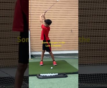 He made some changes to his swing this month. Showed him a video of Will Zalatoris