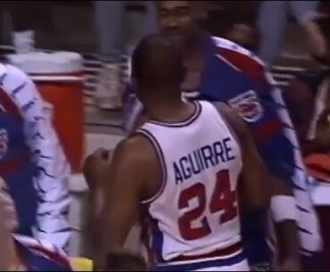Mark Aguirre's Final Shot as a Piston