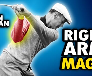 Tuck Your Arm IN -The Most Important Lesson From the Best Ball Striker of All Time
