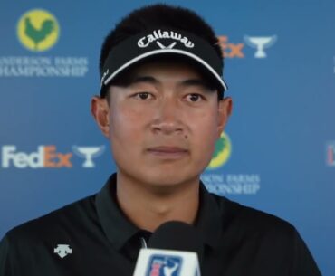 Carl Yuan Saturday Flash Interview 2023 Sanderson Farms Championship