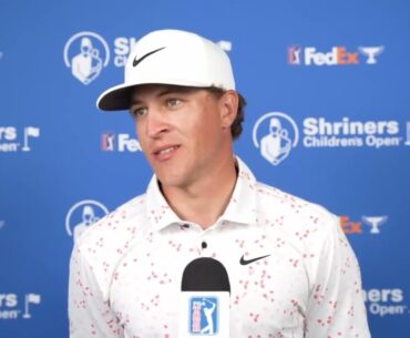 Cameron Champ Friday Flash Interview 2023 Shriners Children's Open