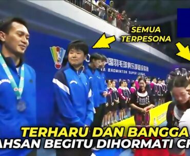 Terharu dan Bangga, ia Begitu Dihormati..!! Ahsan Persembahkan Medali Untuk Tim China #respect