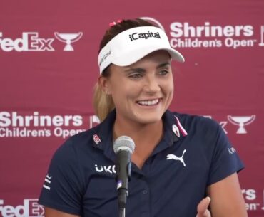 Lexi Thompson Tuesday Press Conference 2023 Shriners Children's Open