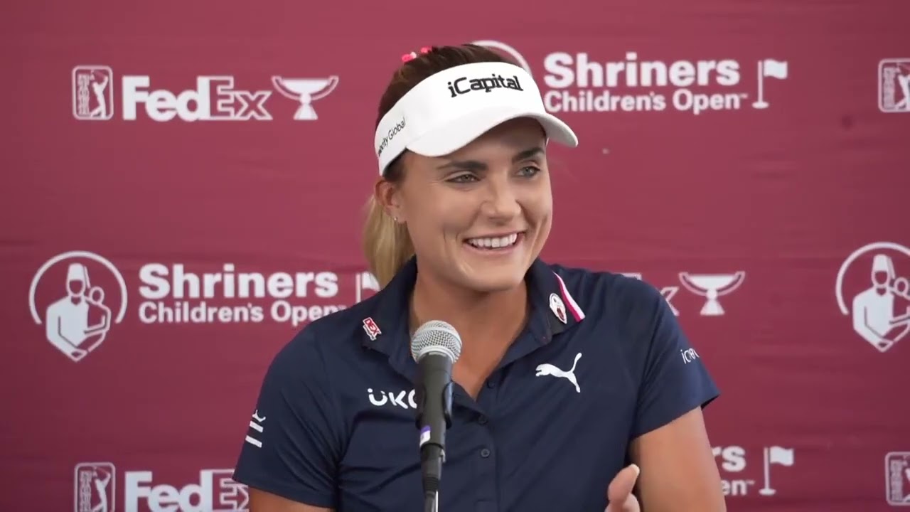 Lexi Thompson Tuesday Press Conference 2023 Shriners Children’s Open Lexi Thompson Tuesday Press Conference 2023 Shriners Children's Open