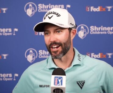 Adam Hadwin Sunday Flash Interview 2023 Shriners Children's Open