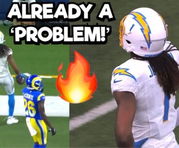 ‘Rookie’ Quentin Johnston NFL ‘DEBUT’ 🔥 Chargers Vs Rams NFL Preseason highlights