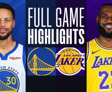WARRIORS at LAKERS | NBA PRESEASON FULL GAME HIGHLIGHTS | October 13, 2023