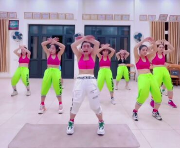 Bài Tập Aerobic Liên Hoàn Giúp Body Săn Chắc | Giảm Cân Hiệu Quả.