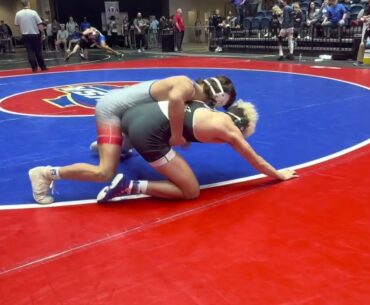 GA 5A 126lb State Semis: Dallas Russell (Jefferson) vs Sebastian Melendez (Greenbriar)