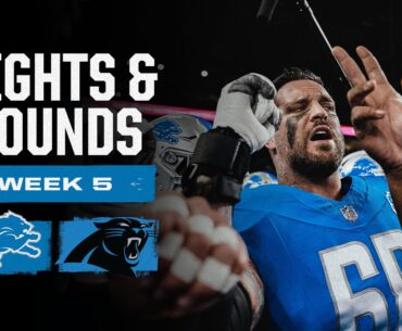 Taylor Decker Mic'd Up | Extended Sights and Sounds: Lions vs. Panthers | 2023 Week 5