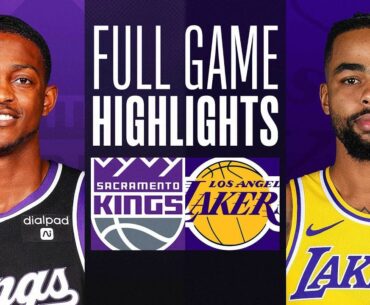 KINGS at LAKERS | NBA PRESEASON FULL GAME HIGHLIGHTS | October 11, 2023