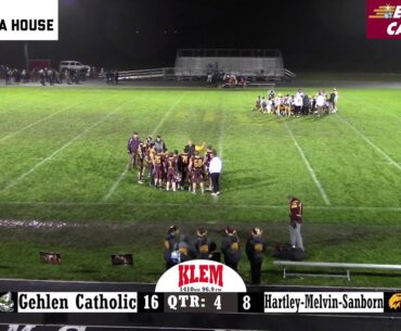 Gehlen Catholic at Hartley-Melvin-Sanborn High School Football