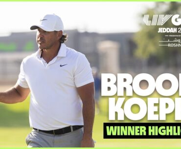 Highlights: How Koepka went back to back | LIV Golf Jeddah