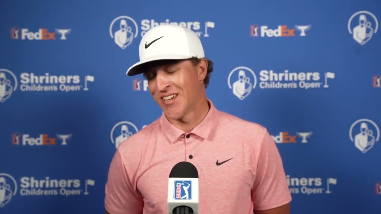 Cameron Champ Thursday Flash Interview 2023 Shriners Children’s Open Cameron Champ Thursday Flash Interview 2023 Shriners Children's Open