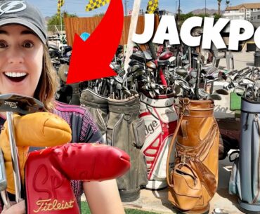 OVER 10,000 GOLF CLUBS FOR SALE IN THE MIDDLE OF NOWHERE!!