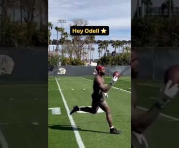 OBJ at his private workout he hosted for NFL teams yesterday 🔥 (via @obj @princeamukamara) #shorts