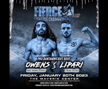 Victor LiPari Vs Ha'va Nathan Owens - Fierce Fighting Championship 23
