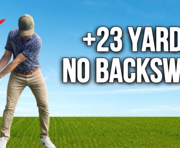 SHORT BACKSWING HIT IT FURTHER