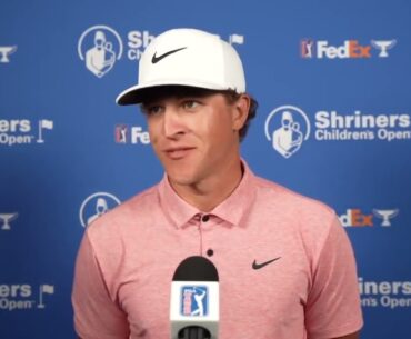 Cameron Champ · Round 1 · Interview · 2023 Shriners Children's Open · PGA Tour