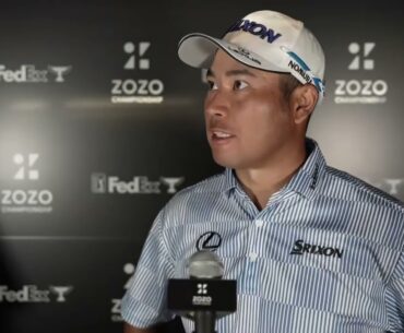 Hideki Matsuyama Thursday Japanese Flash Interview 2023 ZOZO Championship