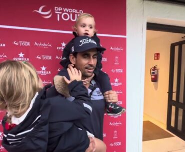 Estrella Damm Andalucia Masters 2023: Entrevista a Rafa Cabrera Bello tras la primera jornada.