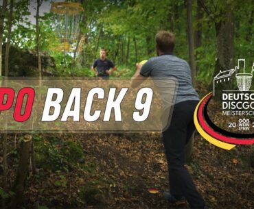 38. Deutsche Discgolf Meisterschaft | MPO B9 | J. Ritter, T. Hartmann, D. Schüler, C. Rose