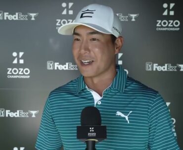 Justin Suh Friday Flash Interview 2023 ZOZO Championship