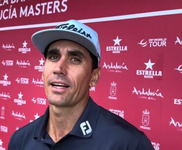 Estrella Damm Andalucia Masters 2023: Declaraciones de Rafa Cabrera Bello tras la segunda.