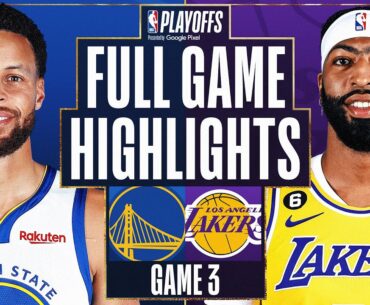 #6 WARRIORS at #7 LAKERS | FULL GAME 3 HIGHLIGHTS | May 6, 2023