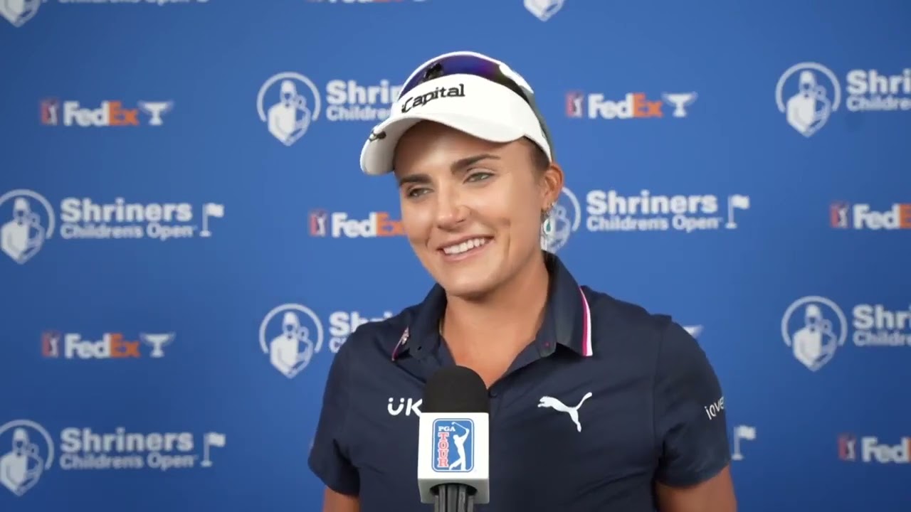 Lexi Thompson Friday Flash Interview 2023 Shriners Children’s Open Lexi Thompson Friday Flash Interview 2023 Shriners Children's Open