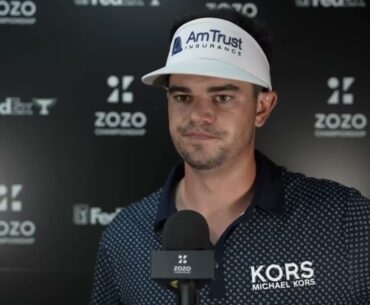 Beau Hossler Saturday Flash Interview 2023 ZOZO Championship