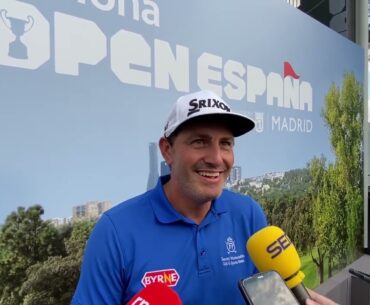 Open de España 2023: Declaraciones de Alfredo García Heredia tras la tercera jornada.
