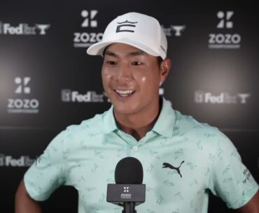 Justin Suh Saturday Flash Interview 2023 ZOZO Championship