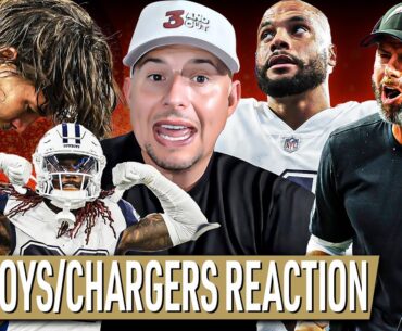 Reaction Dak Prescott & Cowboys outlasting Justin Herbert & Chargers | 3 & Out