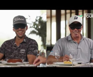 Blindfolded Taste CHALLENGE | Matt Kuchar VS Rafa Cabrera-Bello